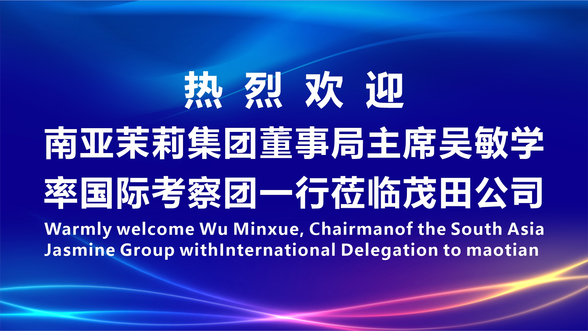有朋自远处来，不亦乐乎 | 南亚茉莉集团董事局主席吴敏学率国际调查团一行莅临CA88公司